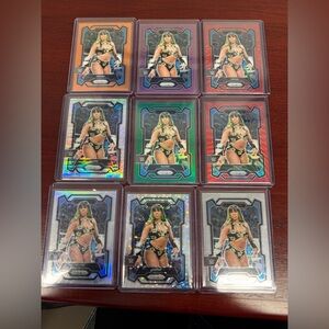 2024 WWE Panini Prizm Naomi cards